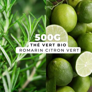 ROMARIN CITRON VERT – Thé vert bio